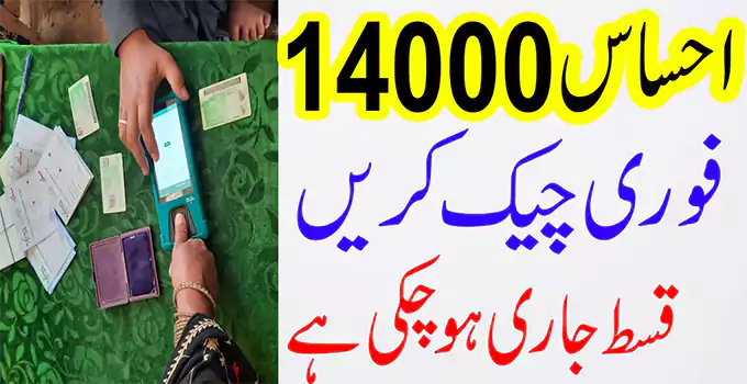 How to Apply Ehsaas Programs and Check Payment 14000