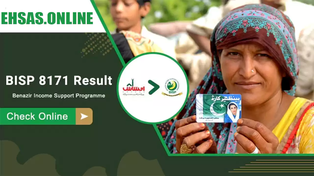 BISP 8171 Result Check Online By CNIC & SMS